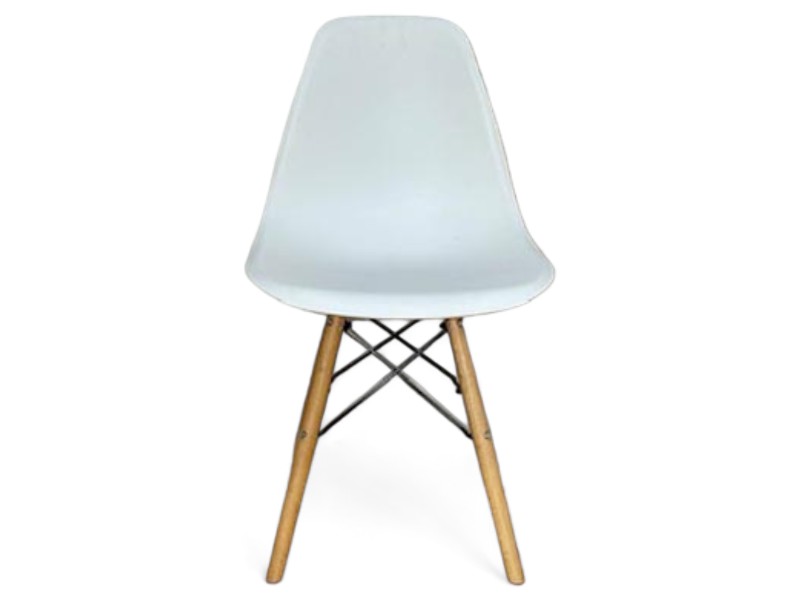 Cadeira Eames Wood - Branco