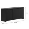 Buffet Indoor - Preto - Imagem 5