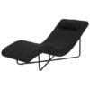 Chaise Long Alua - Preto/Preto
