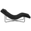 Chaise Long Alua - Preto/Preto - Imagem 3