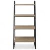 Estante com 4 Prateleiras 149,3x70x44,5cm Concept - Acácia/Preto