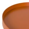 Mesa Lateral Allday Redonda - Preto/Terracota - Imagem 2