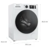 Lava e Seca Brastemp 10kg/6kg com Smart Sensor, Lavar com Vapor e Função Secagem 110V - Branco - Imagem 5