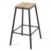 Conjunto com 2 Banquetas Fixas Chamonix - Preto - Imagem 2