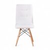 Conjunto com 2 Cadeiras Fitz Eiffel - Branco - Imagem 2