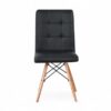 Conjunto com 2 Cadeiras Fitz Eiffel - Preto - Imagem 2