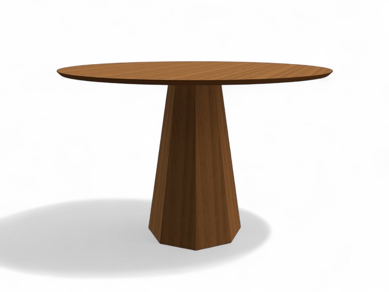 Mesa de Jantar Redonda Isis - Imbuia