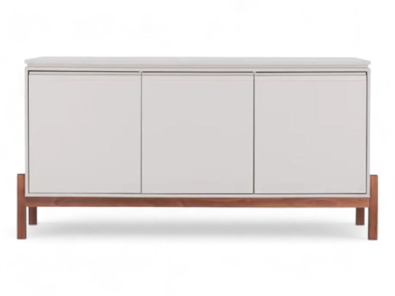 Buffet 3 Portas 2 Gavetas TIê - Off White