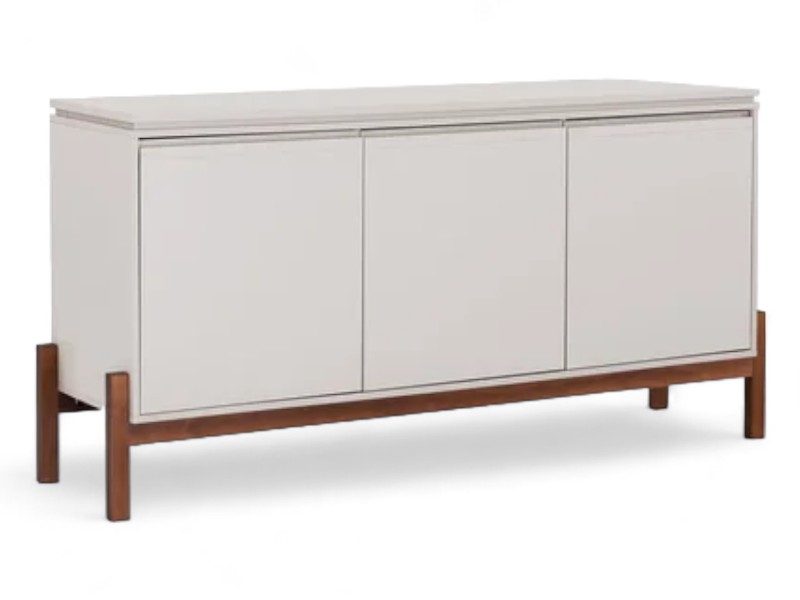 Buffet 3 Portas 2 Gavetas TIê - Off White - Imagem 8