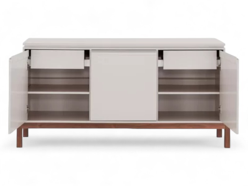 Buffet 3 Portas 2 Gavetas TIê - Off White - Imagem 6