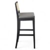 Conjunto 2 Banquetas Altas Bistrô Tiê - Preto/Cinza - Imagem 6