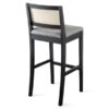 Conjunto 2 Banquetas Altas Bistrô Tiê - Preto/Cinza - Imagem 4
