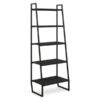 Conjunto 2 Estantes Altas 5 Prateleiras Estilo Industrial Concept - Preto - Imagem 2